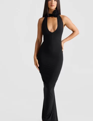 MELANI Arabella Gown - Black