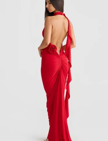 MELANI Arabella Gown - Red