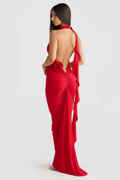 MELANI Arabella Gown - Red