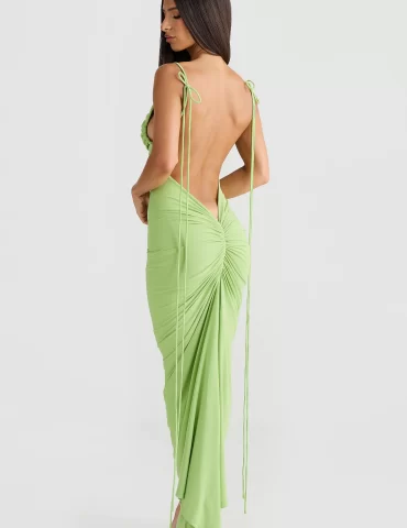 MELANI Olivia Multi Way Dress - Lime