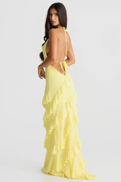 MELANI Milana Gown - Butter Yellow - Image 4