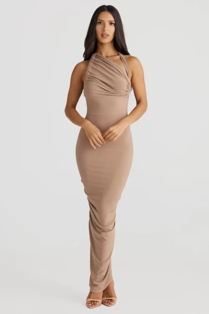 MELANI Chloe Multi Way Dress - Latte - Image 2