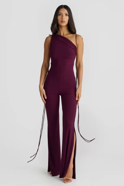 MELANI Selene Multi Way Jumpsuit - Mulberry