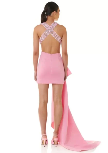 ELIYA Alessia Dress - Pink (HIRE) - Image 12