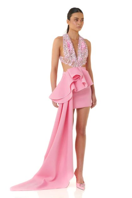 ELIYA Alessia Dress - Pink (HIRE) - Image 9