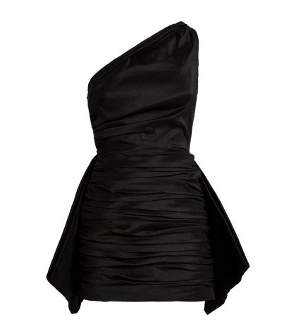 RACHEL GILBERT Marco Mini Dress - Black (HIRE) - Image 9