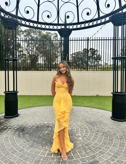 HOUSE OF CB Gabbi Dress - Apricot (HIRE) - Image 2