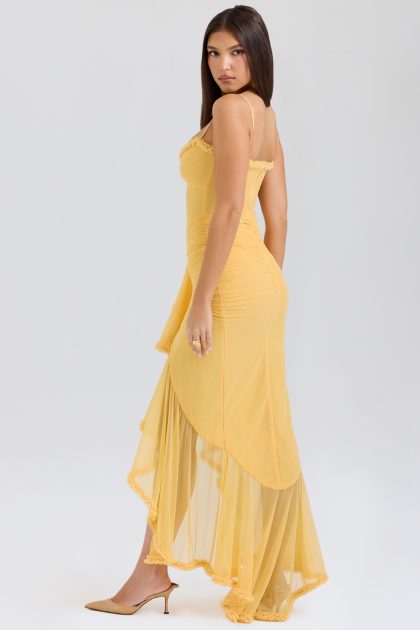 HOUSE OF CB Gabbi Dress - Apricot (HIRE) - Image 14