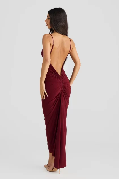 MELANI Veronica Dress - Shiraz - Image 2