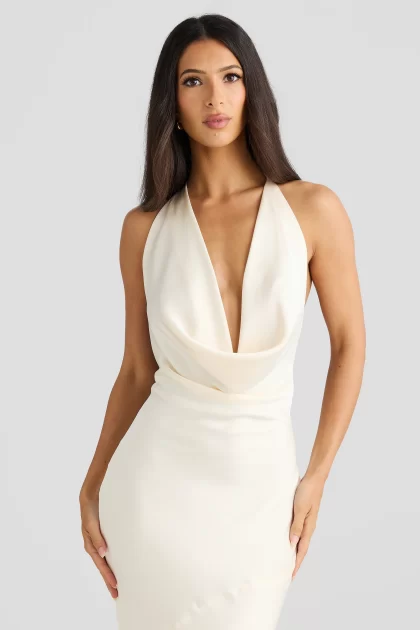 MELANI Josefina Gown - Pearl White - Image 6