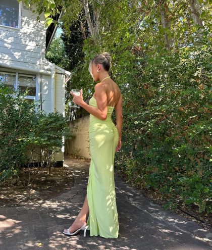 NATALIE ROLT Shontae Gown - Citron (HIRE) - Image 11
