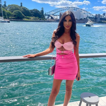ELIYA Zora Mini Dress - Pink (HIRE)