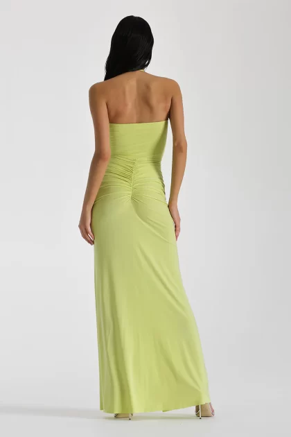 NATALIE ROLT Shontae Gown - Citron (HIRE) - Image 17