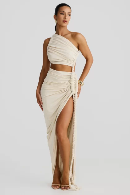 MELANI Juliana Gown - Pearl Marble (HIRE) - Image 3