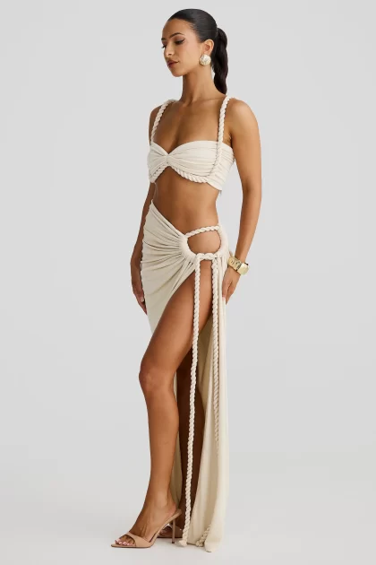 MELANI Saira Skirt - Pearl Marble - Image 2