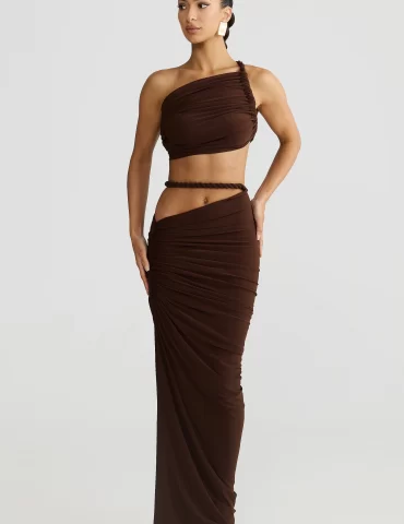 MELANI Zenaya Skirt - Expresso Brown