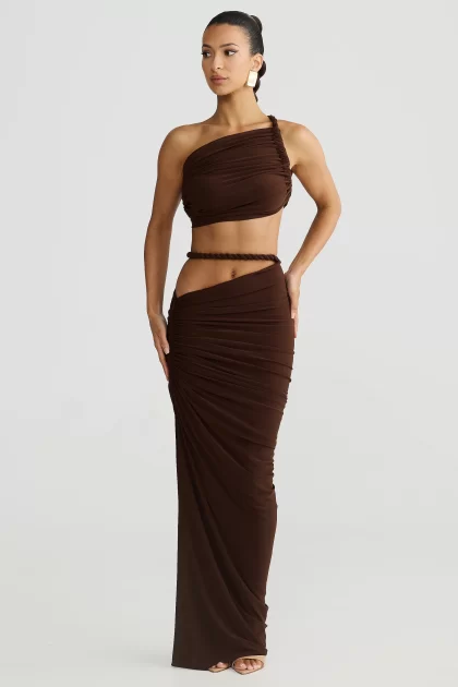 MELANI Licia Crop - Expresso Brown - Image 3