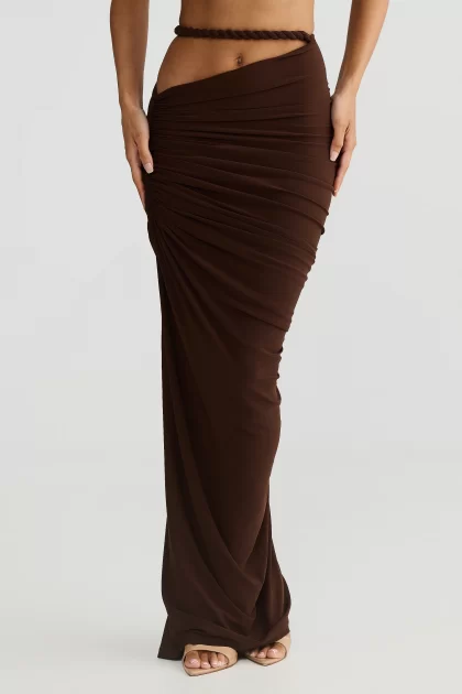 MELANI Zenaya Skirt - Expresso Brown - Image 4