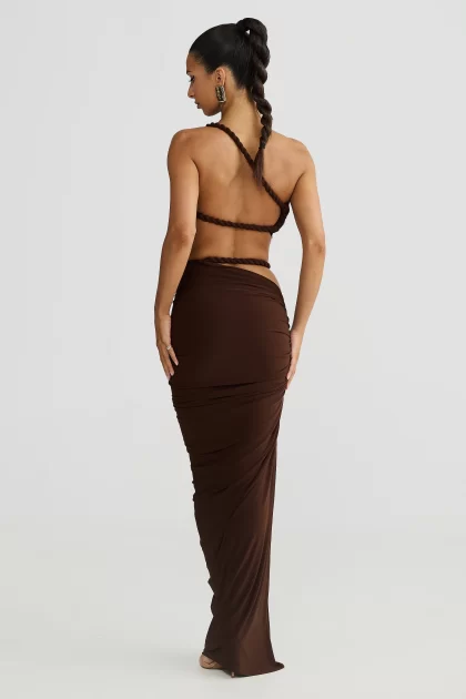 MELANI Licia Crop - Expresso Brown - Image 5