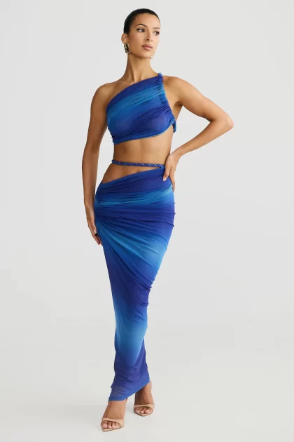 MELANI Licia Crop - Blue Ombre - Image 2