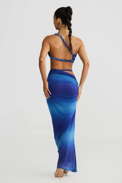 MELANI Licia Crop - Blue Ombre - Image 3