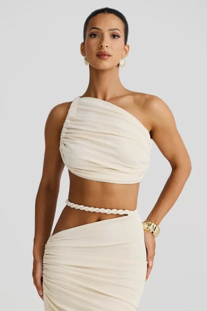 MELANI Licia Crop - Pearl Marble