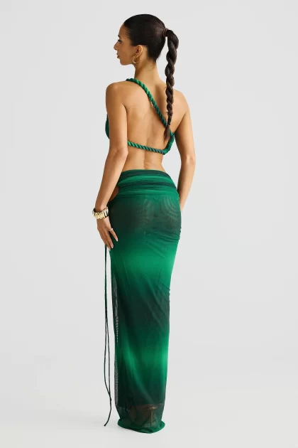 MELANI Licia Crop - Emerald Ombre - Image 4