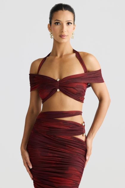 MELANI Ella Crop - Marble